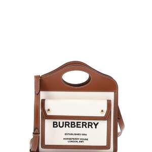 Burberry Logo Pocket Tote Canvas With #237885B84B